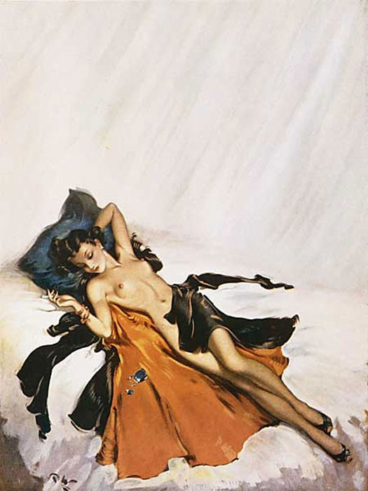 David Wright oil painting